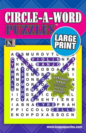 Best Price for Circle-A-Word Puzzles Large Print Magazine Subscription