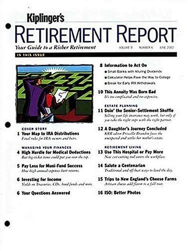 Best Price for Kiplinger's Retirement Report Subscription