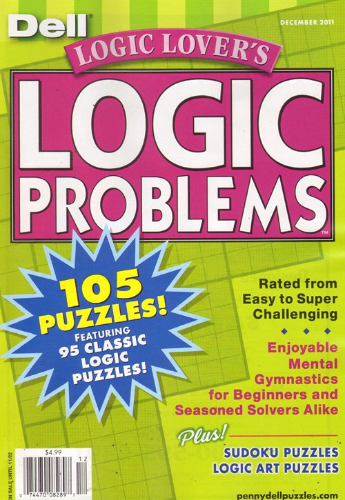 Best Price for Logic Lover's Logic Problems Magazine Subscription