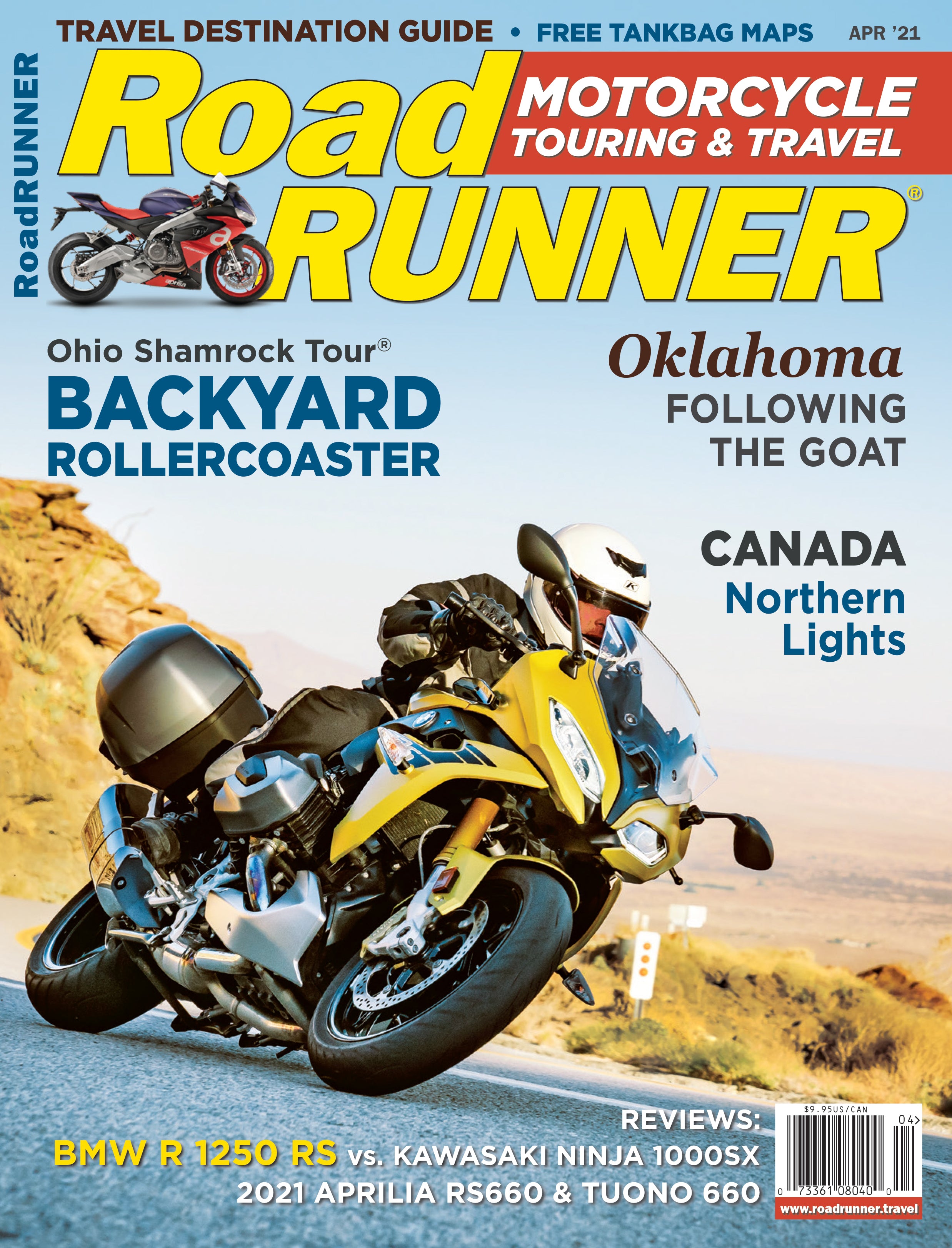 Best Price for RoadRUNNER Motorcycle Touring & Travel Magazine Subscription