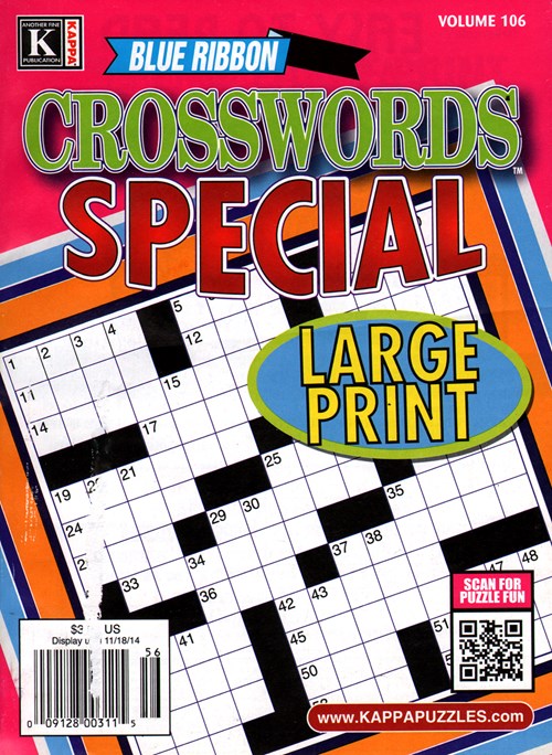 Best Price for Blue Ribbon Crosswords Special Magazine Subscription