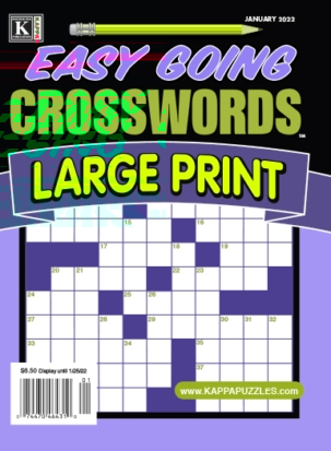 Best Price for Easy Going Crosswords - Large Print Magazine Subscription