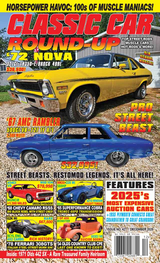 Best Price for Classic Car Round-Up Magazine Subscription