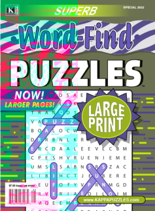 Best Price for Superb Word-Find Large Print Magazine Subscription